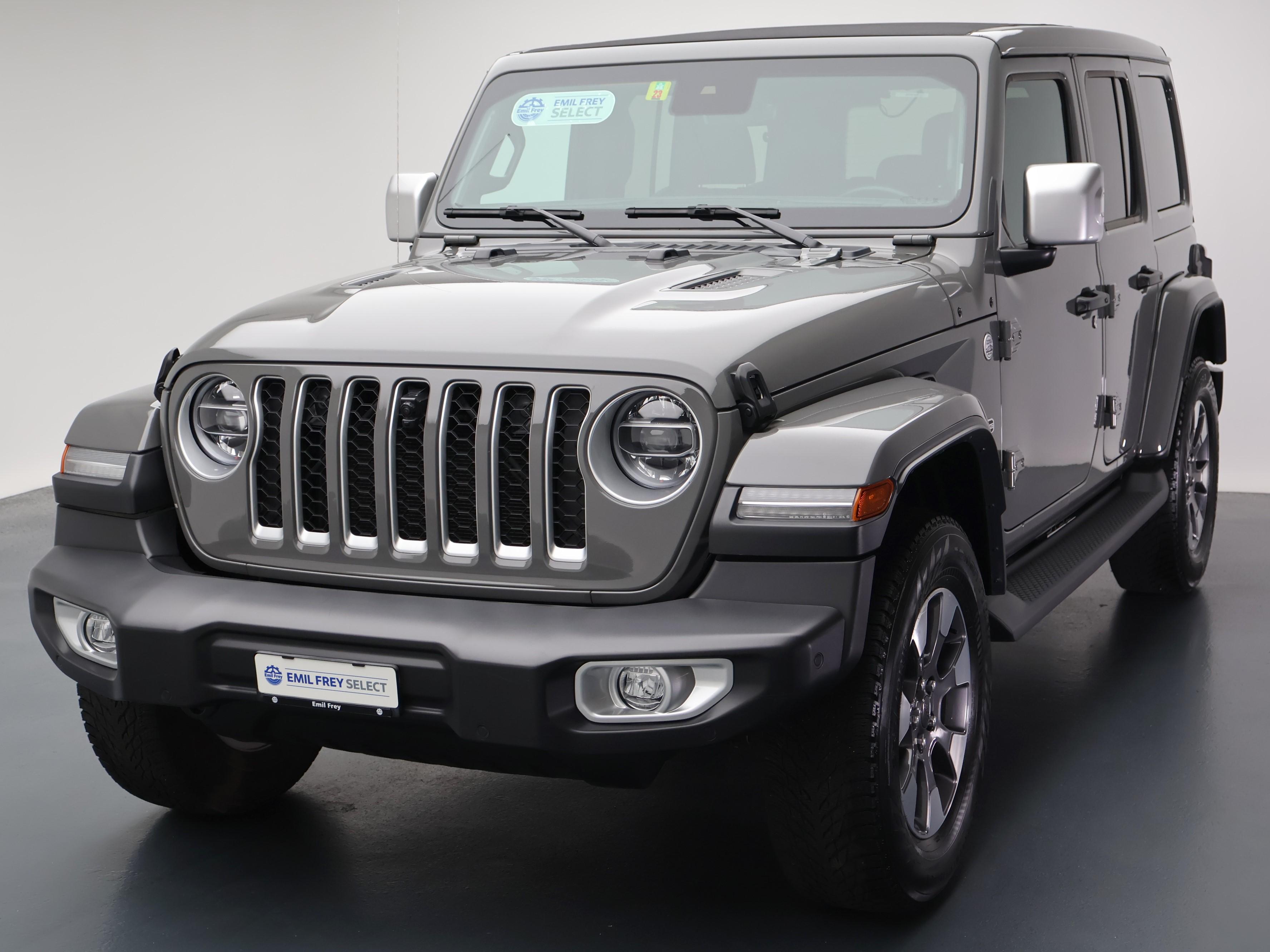 JEEP Wrangler 2.0 Turbo Sahara Unlimited Occasioni CHF 59'890.–