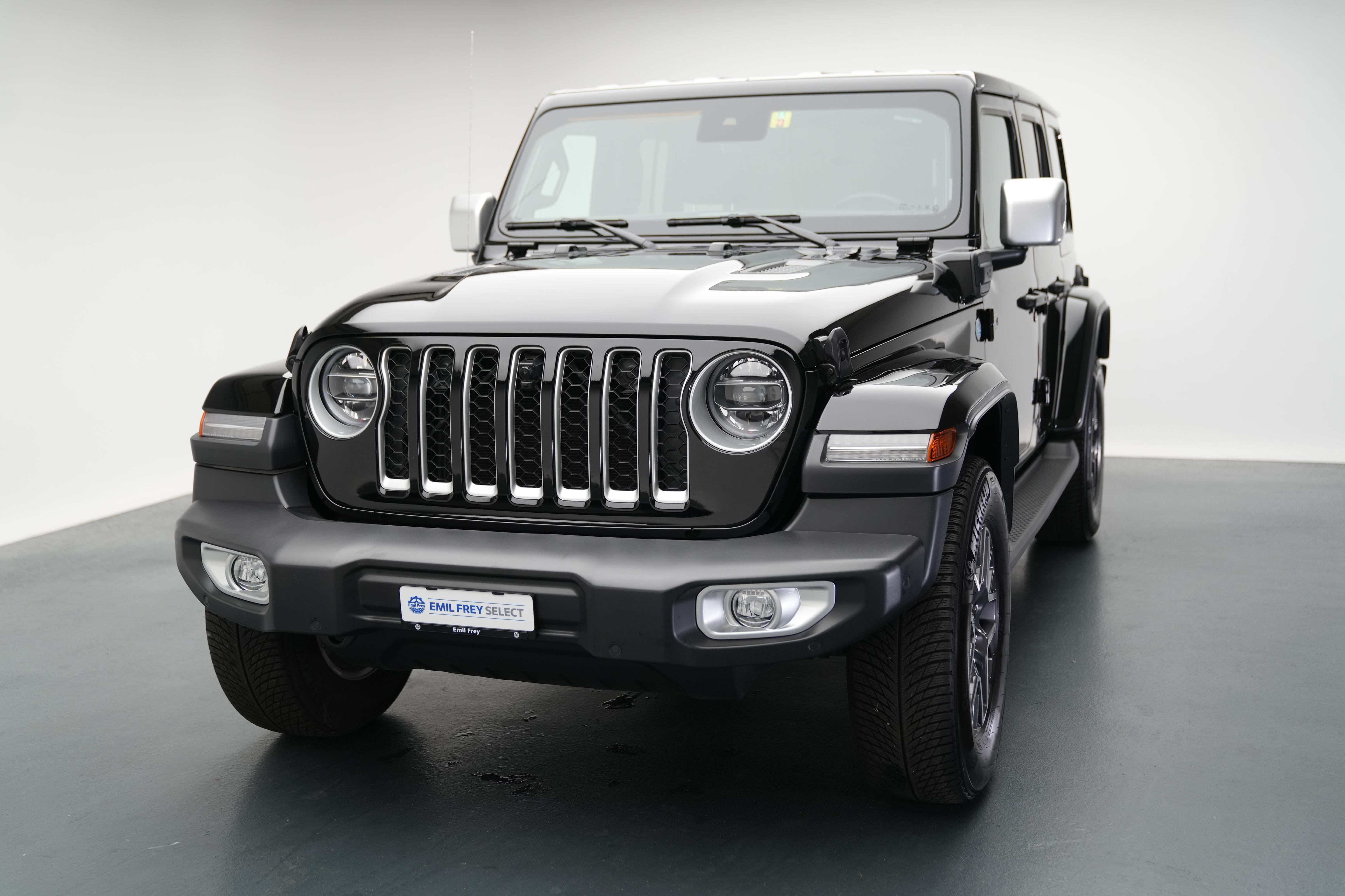 JEEP Wrangler 2.0 Turbo Sahara Unlimited 4xe Occasion CHF 67'190.–