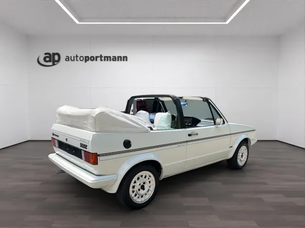 VW Golf I Cabriolet 1.8 White Special