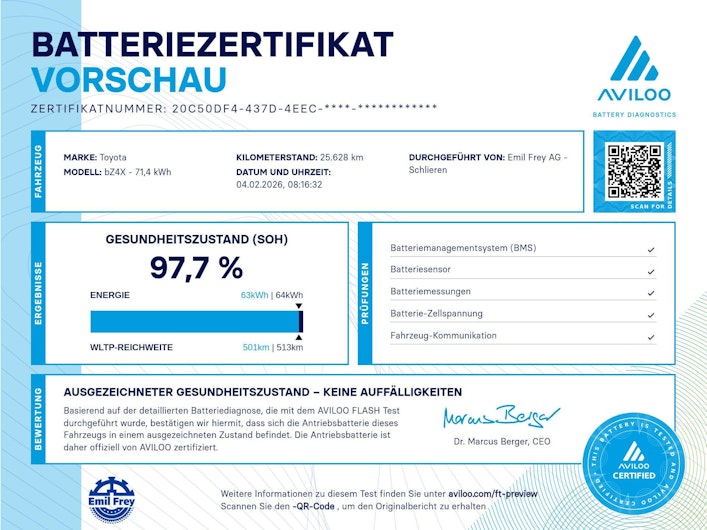 image du véhicule TOYOTA BZ4X