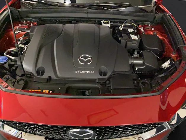 Mazda CX-30 eSX186 AWD AT Takumi SUNR Leder Weiss