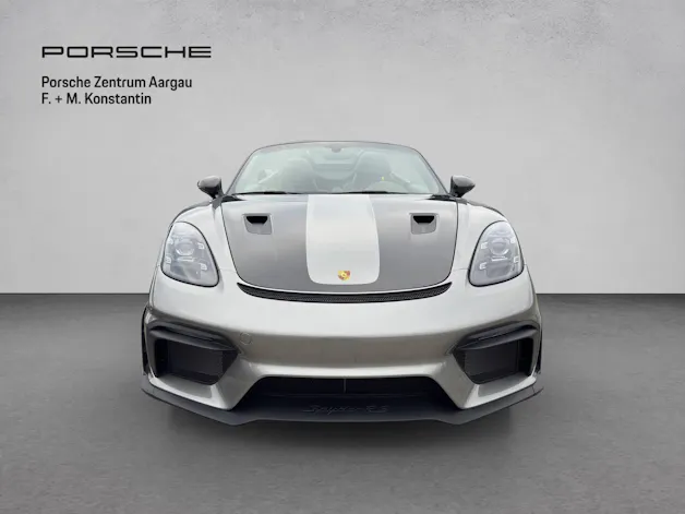 Porsche 718 Spyder RS mit Weissach-Paket