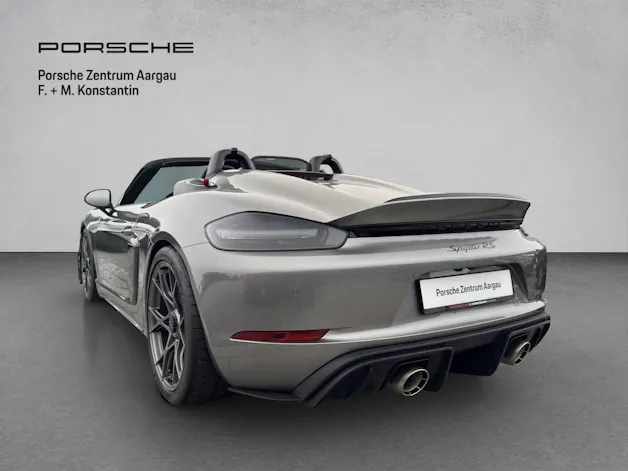 Porsche 718 Spyder RS mit Weissach-Paket