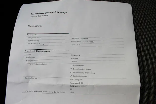VW Caddy Maxi Kaw. 1.4 TSI BlueMT