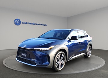 Vehicle image TOYOTA bZ4X 6.6 kw OBC Premium AWD Vehicle image TOYOTA bZ4X 6.6 kw OBC Premium AWD