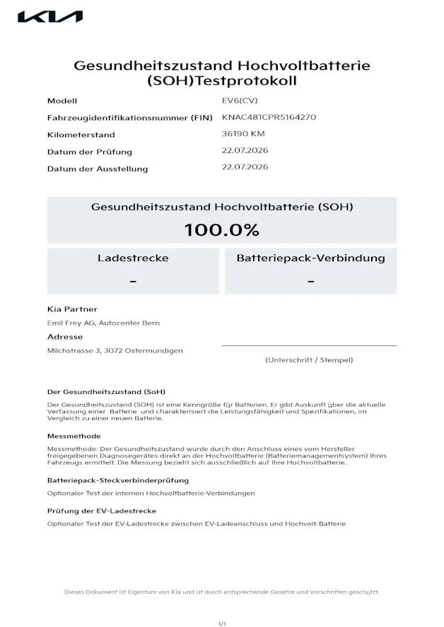 Kia EV6 77 kWh GT-Line 4x4  / Jetzt Leasing ab 0.99%