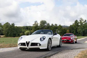 ALFA ROMEO 8C Competizione Spider