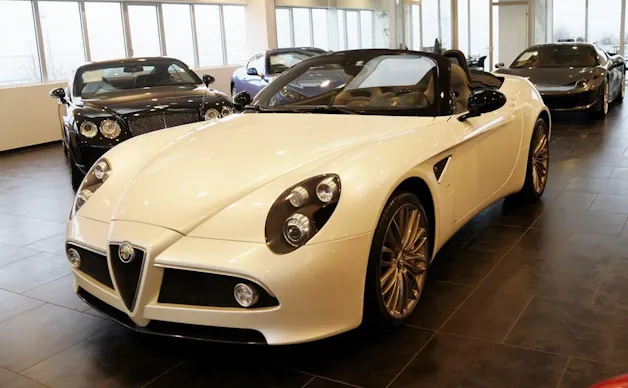 ALFA ROMEO 8C Competizione Spider