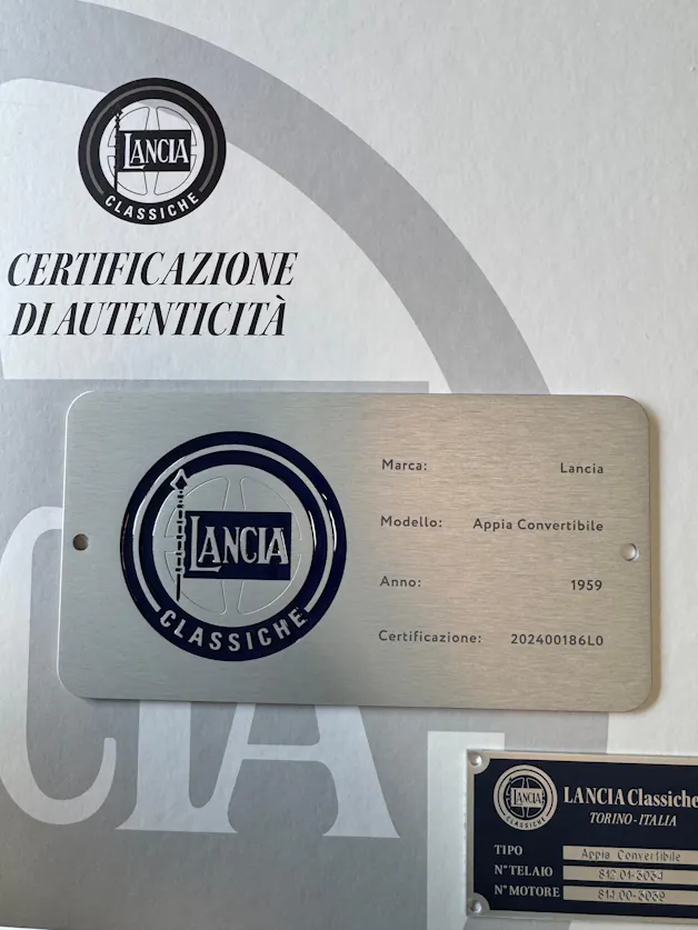 Lancia Convertibile Vignale 307