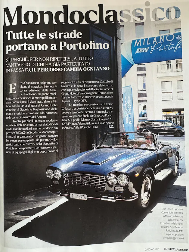 Lancia touring convertibile 2800 3C superleggera
