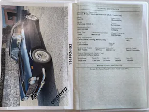 Lancia touring convertibile 2800 3C superleggera