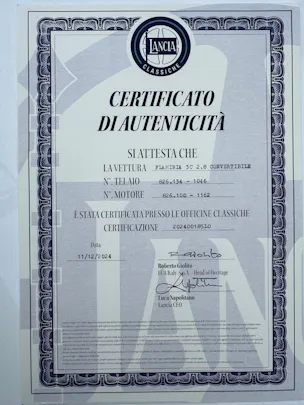 Lancia touring convertibile 2800 3C superleggera