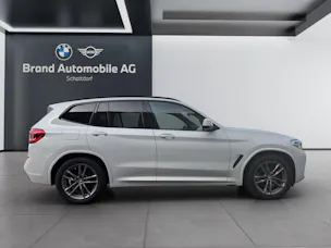 BMW X3 20d xDrive paddles