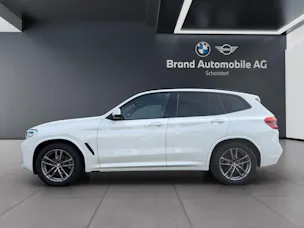BMW X3 20d xDrive paddles