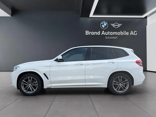 BMW X3 20d xDrive paddles