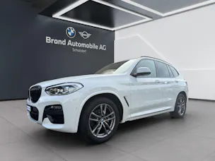 BMW X3 20d xDrive paddles