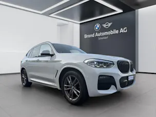 BMW X3 20d xDrive paddles