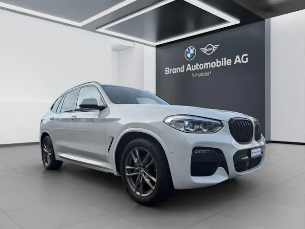 BMW X3 20d xDrive paddles