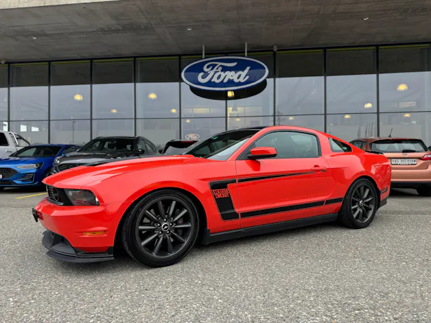 Ford Mustang BOSS 302 5.0L V8 455PS ORANGE #2076 RECARO KW Gewindefahrwerk