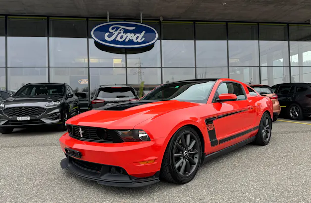 Ford Mustang BOSS 302 5.0L V8 455PS ORANGE #2076 RECARO KW Gewindefahrwerk