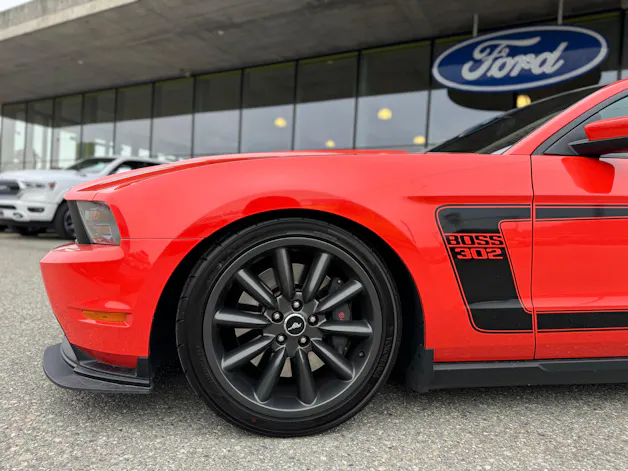 Ford Mustang BOSS 302 5.0L V8 455PS ORANGE #2076 RECARO KW Gewindefahrwerk