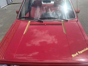 VW Golf Cabriolet 1800 (GL) Red Spezial