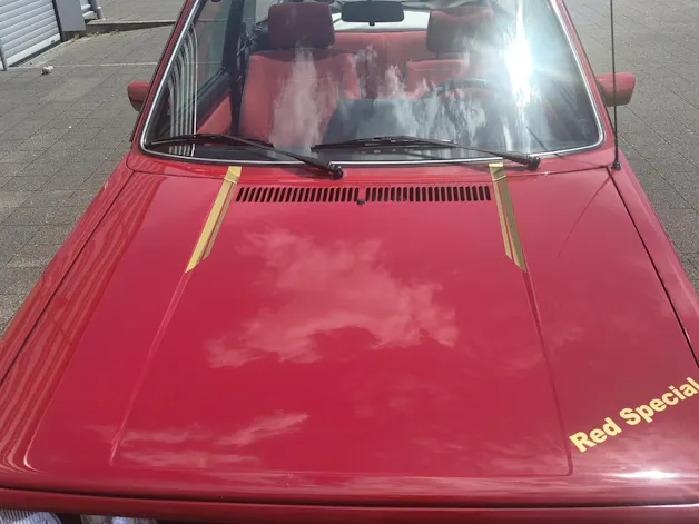 VW Golf Cabriolet 1800 (GL) Red Spezial