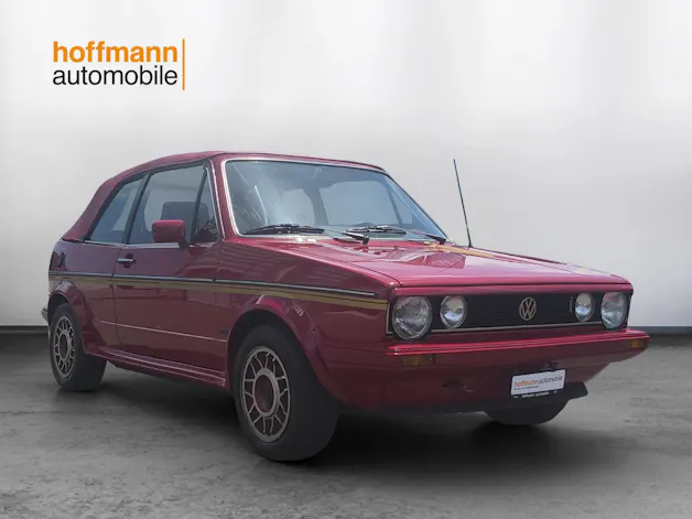 VW Golf Cabriolet 1800 (GL) Red Spezial