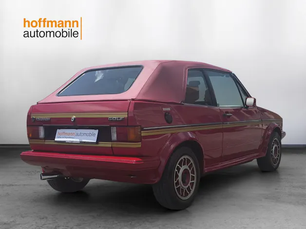 VW Golf Cabriolet 1800 (GL) Red Spezial