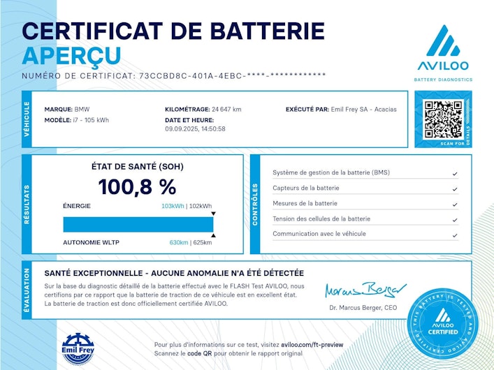 Vehicle image BMW i7