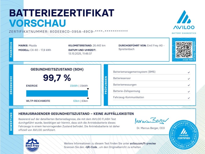 Vehicle image MAZDA CX-60