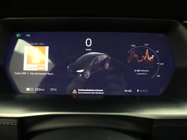 Tesla Model X Maximale Reichweite AWD