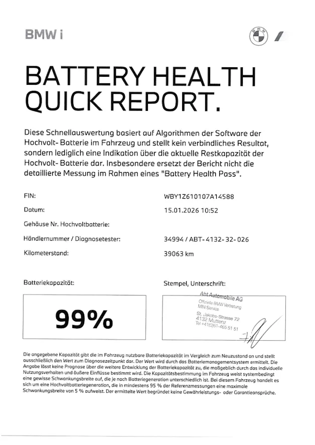 BMW i3 94 Ah