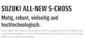 Suzuki S-Cross 1.4 T Compact Top Hybrid 4x4