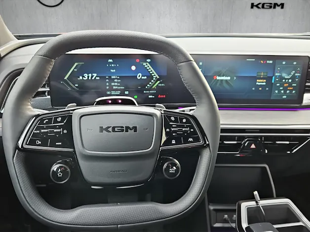KGM Musso EV Blackline