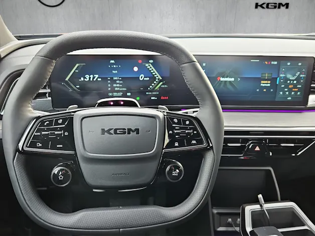 KGM Musso EV Blackline