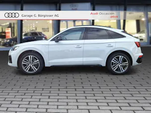Audi Q5 Sportback 40 TDI S line quattro Black Edition Gletscherweiss Metallic