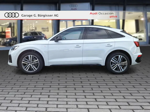 Audi Q5 Sportback 40 TDI S line quattro Black Edition Gletscherweiss Metallic