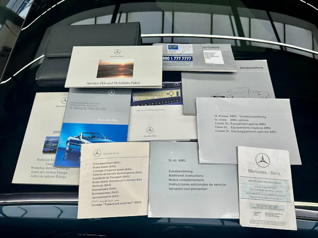 Mercedes-Benz SL 60 AMG mit Modellpflege