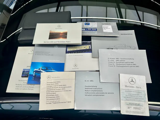 Mercedes-Benz SL 60 AMG mit Modellpflege