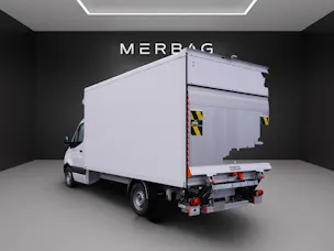 Mercedes-Benz Sprinter 317 CDI Lang Kofferaufbau mit Hebebühne