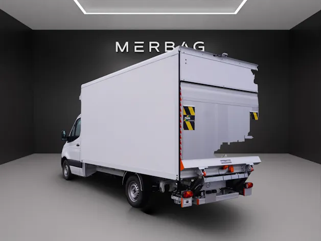 Mercedes-Benz Sprinter 317 CDI Lang Kofferaufbau mit Hebebühne