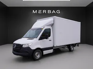 Mercedes-Benz Sprinter 317 CDI Lang Kofferaufbau mit Hebebühne