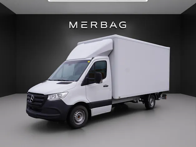 Mercedes-Benz Sprinter 317 CDI Lang Kofferaufbau mit Hebebühne