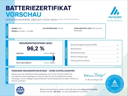 OPEL Combo-e Life Elegance 1