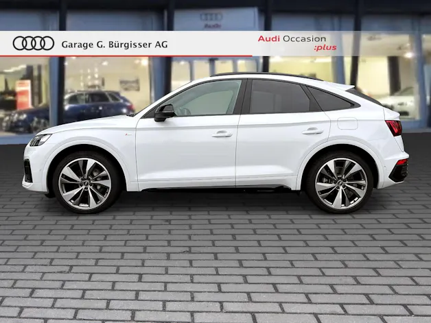 Audi Q5 Sportback 50 TFSI e PHEV Black Edition quattro S-tronic Gletscherweiss Metallic