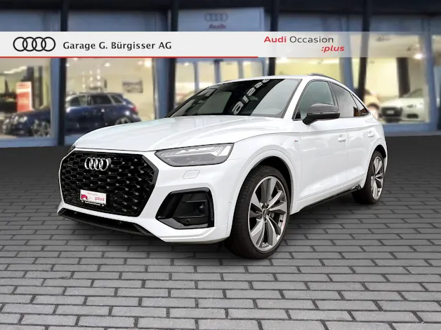 Audi Q5 Sportback 50 TFSI e PHEV Black Edition quattro S-tronic Gletscherweiss Metallic