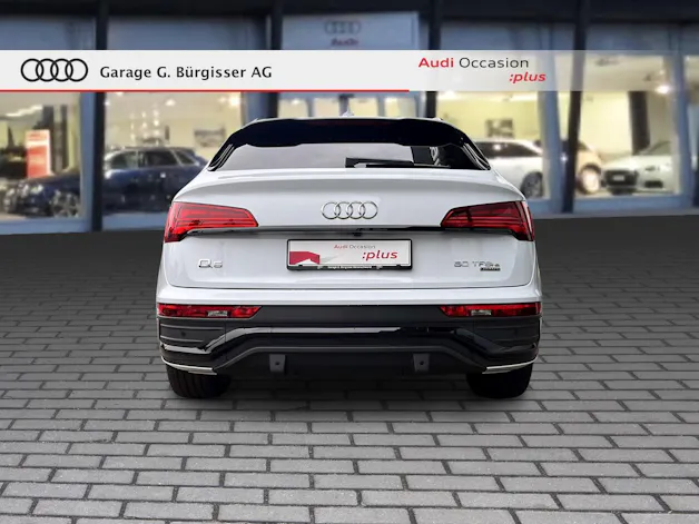 Audi Q5 Sportback 50 TFSI e PHEV Black Edition quattro S-tronic Gletscherweiss Metallic