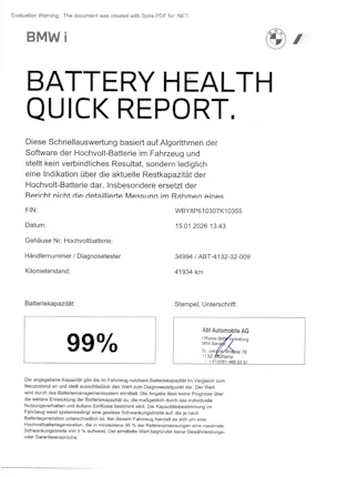 BMW i3 S 94 Ah