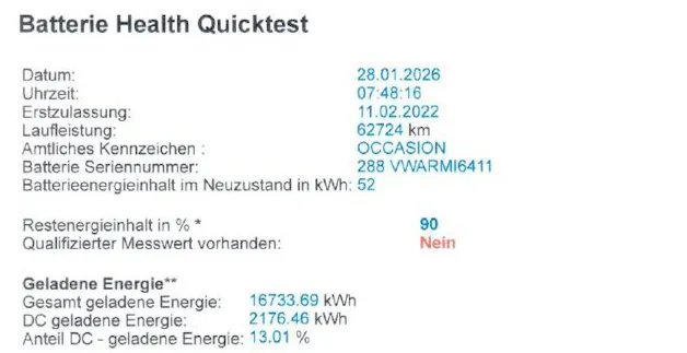 VW ID.4 Pure Performance 55 kWh